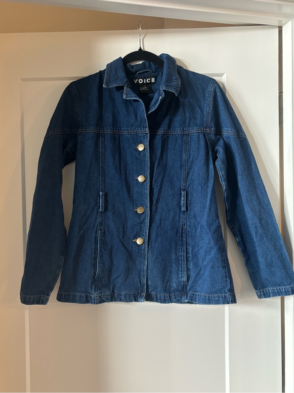 Women's Dark Blue Denim Jacket